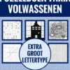 Puzzelboek Varia voor Ouderen, Slechtzienden, Senioren, Opa en Oma - Extra Groot, Type XL/XXL