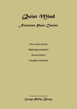 Quiet Mind Nocturnina pour Clavier