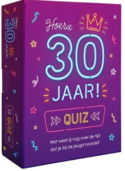 Quiz Hoera 30 jaar!