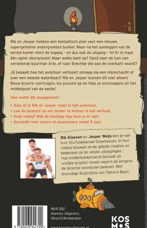 Rik en Jesper escapeboek