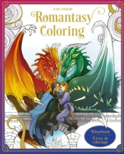 Romantasy Coloring Kleurboek / Romantasy Coloring Livre de coloriage