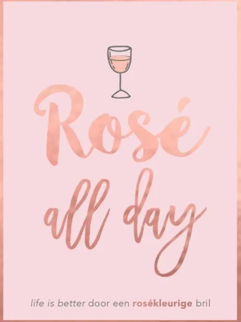 Rosé all day - cadeauboek
