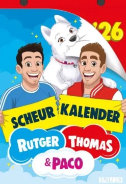 Rutger, Thomas & Paco scheurkalender 2026