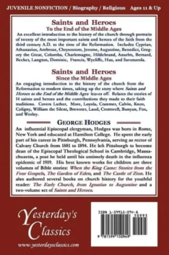 Saints and Heroes Since the Middle Ages
