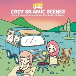 Salam Salam - Cozy Islamic Scenes - Cute & Cozy Coloring Book for Adults & Teens