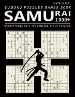 Samurai Sudoku: 1000 Puzzle Book, Overlapping into 200 Samurai Style Puzzles, Travel Game, Lever Expert Sudoku, Volume 17