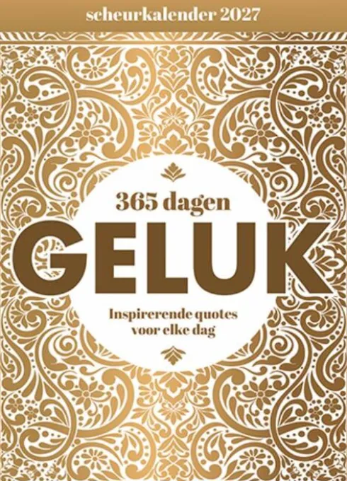 Scheurkalender 2027 365 dagen geluk