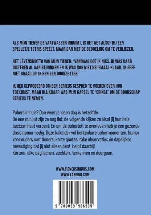 Scheurkalender 365 dagen tieners in huis 2027
