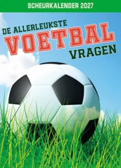 Scheurkalender 2027 De allerleukste voetbalvragen