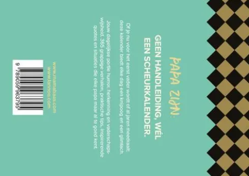 Scheurkalender 365 x papa zijn 2027