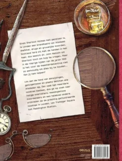 Sherlock Holmes zoek- en puzzelboek