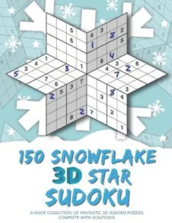 150 Snowflake 3D Star Sudoku