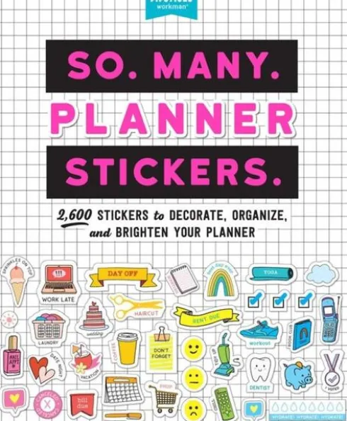 So. Many. Planner Stickers.