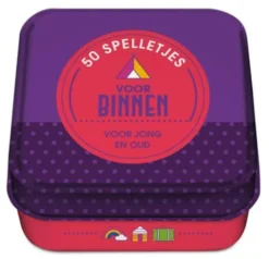 50 Spelletjes Voor Binnen