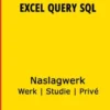 Spiekboekje Excel Query SQL