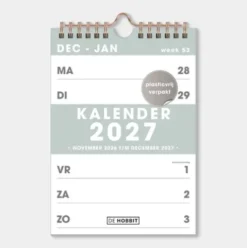 Spiraalkalender A5 D2 2027