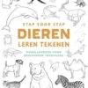 Stap voor stap dieren leren tekenen