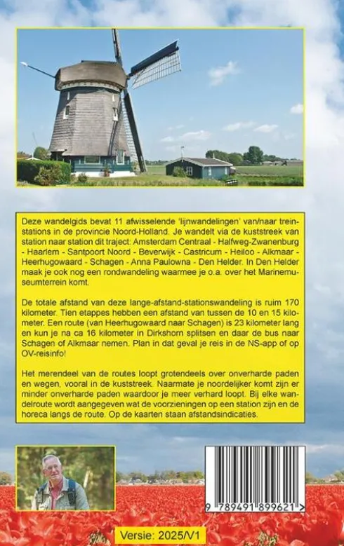 11 stationswandelingen dwars door Noord-Holland