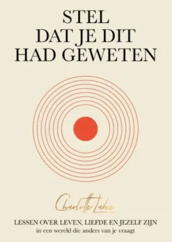 Stel dat je dit had geweten