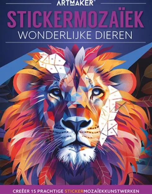 Stickermozaïek - Wonderlijke dieren
