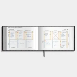 Studieplanner 2026-2027 A5+ Geometrisch