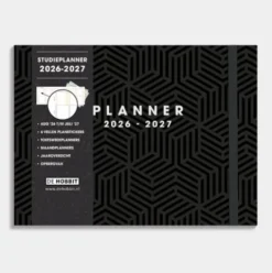Studieplanner 2026-2027 A5+ Geometrisch