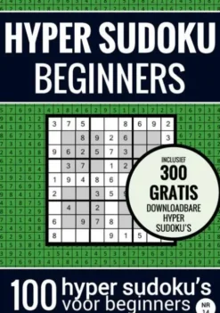 Sudoku Makkelijk: HYPER SUDOKU - nr. 14 - Puzzelboek met 100 Makkelijke Puzzels voor Volwassenen en Ouderen