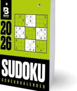 Sudoku scheurkalender - 2026