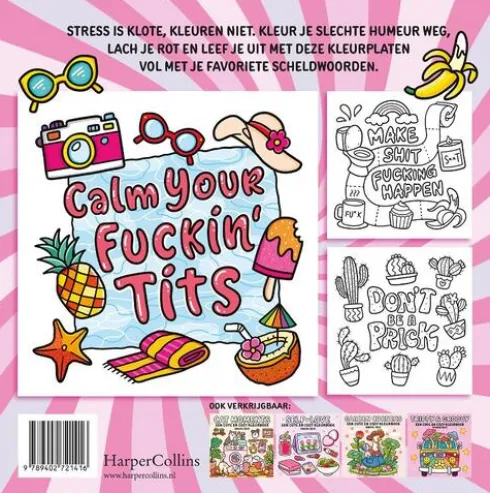 Swear Word – een bold en cozy kleurboek