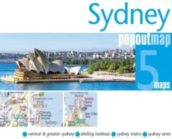 Sydney PopOut Map - pocket-size, pop up map of Sydney city centre