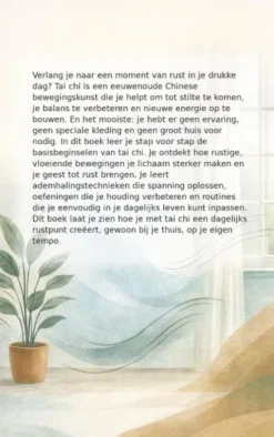 Tai chi voor thuis beginners