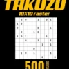 Takuzu 10x10 Raster - Jumbo Editie - Alle Levels - 500 Puzzels - Incl. Uitleg en Oplossingen