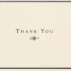 Thank You Notes Black/cream