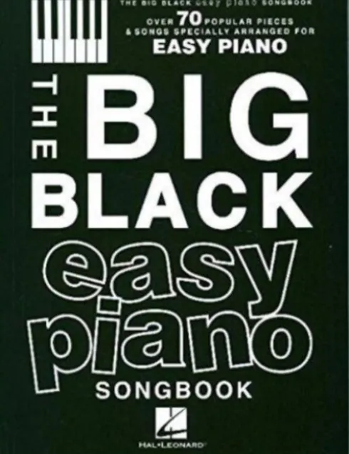 The Big Black Easy Piano Songbook