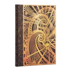 The Chanin Spiral (New York Deco) Midi Unlined Hardcover Journal
