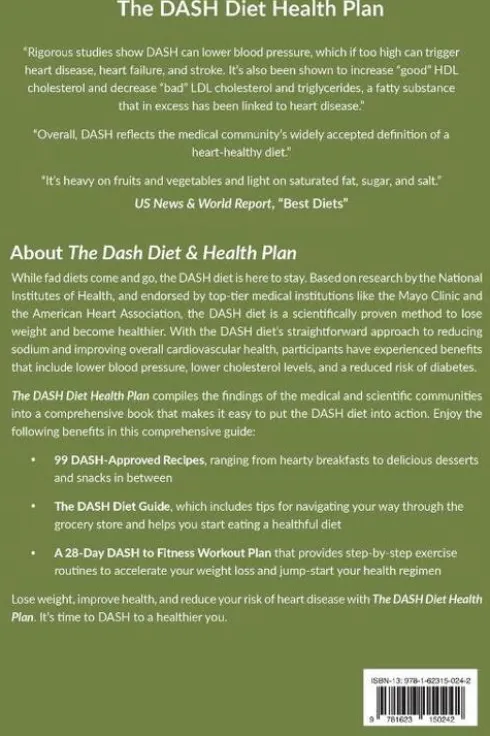 The DASH Diet Health Plan