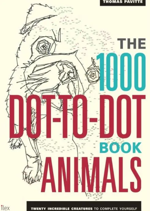 The 1000 Dot-to-Dot Book: Animals