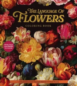 The Language of Flowers Coloring Book