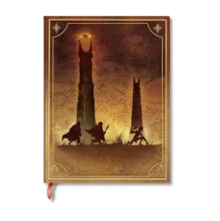The Quest Continues (The Lord of the Rings Collection) Journal Mini Lined (Elastic Band Closure)