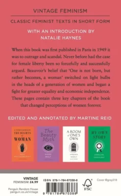 The Second Sex (Vintage Feminism Short Edition)