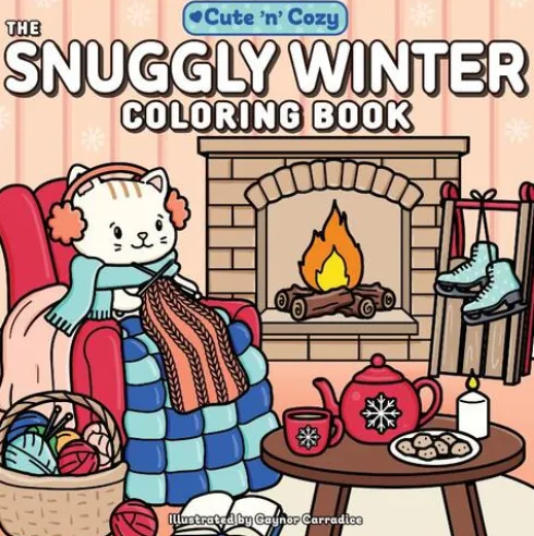 The Snuggly Winter Coloring Book