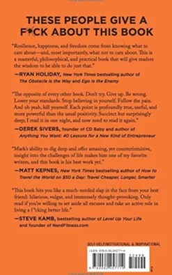 The subtle art of not giving a f*ck