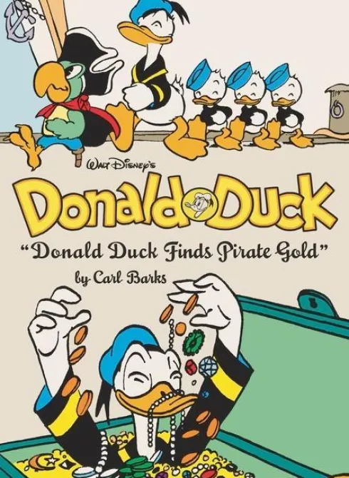The Walt Disney's Donald Duck "Donald Duck Finds Pirate Gold"