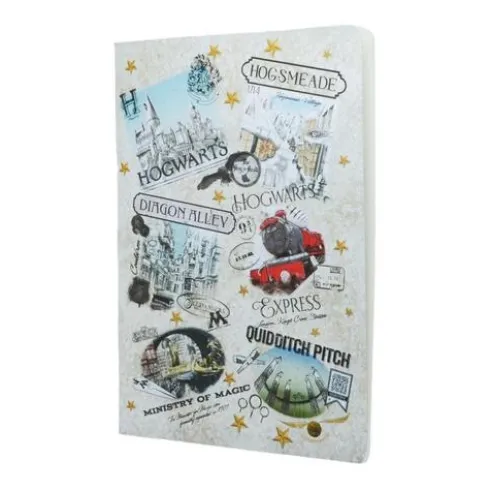 The Wizarding World (Harry Potter Collection) A4 Lined Cahier