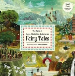 The World of Hans Christian Andersen's Fairy Tales: A 1000-Piece Jigsaw Puzzle by Adam Simpson