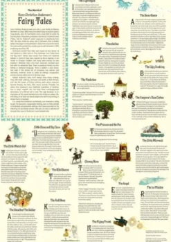 The World of Hans Christian Andersen's Fairy Tales: A 1000-Piece Jigsaw Puzzle by Adam Simpson