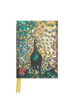 Tiffany: Displaying Peacock (Foiled Pocket Journal)