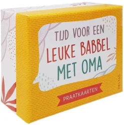 Tijd voor een leuke babbel met oma Praatkaarten