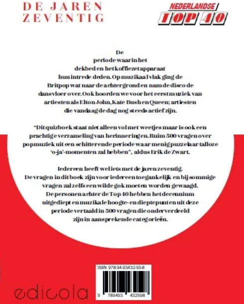 Top 40 Quizboek jaren 70