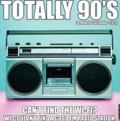 Totally 90s 2026 Wall Calendar